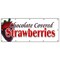 Signmission CHOCOLATE COVERED STRAWBERRIES BANNER SIGN candy dipped strawberry B-120 Chocolate Covered Strawberries - alternate 1
